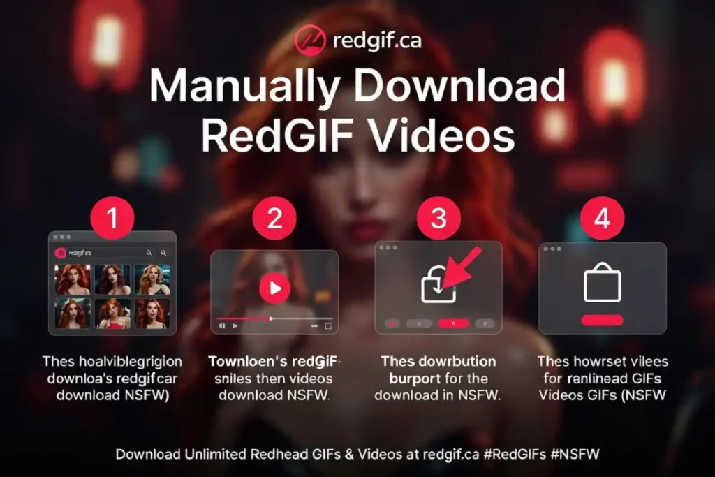 Manually Download RedGIF Videos