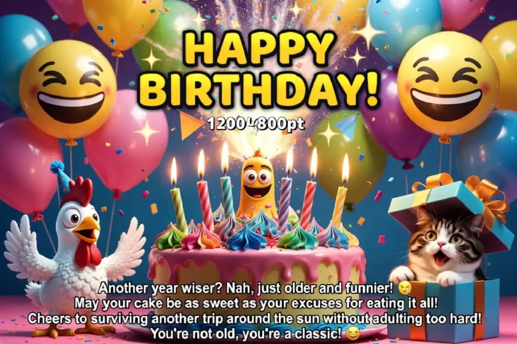 Happy Birthday Funny Wishes