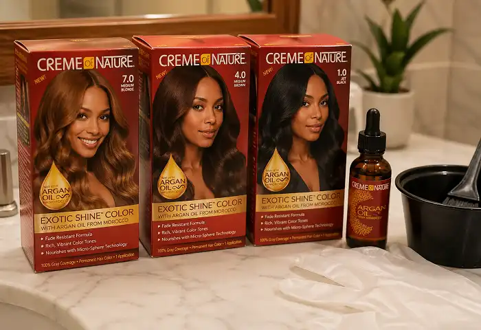 creme of nature hair dye