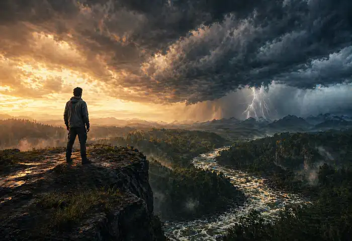 man vs nature