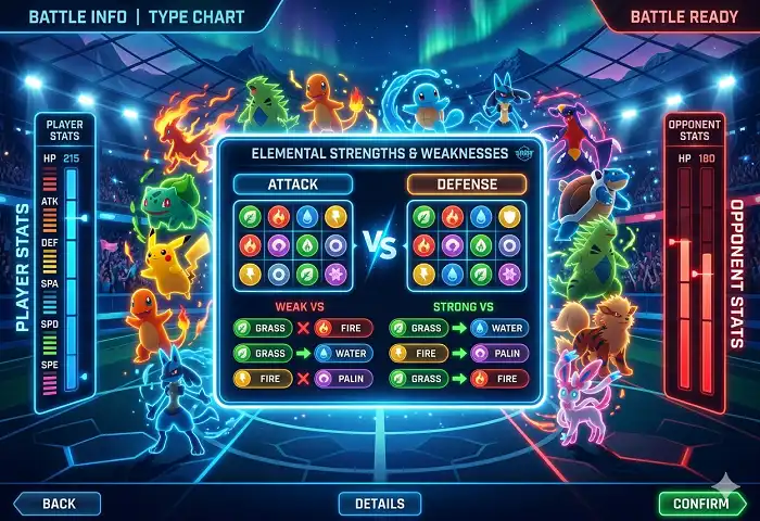 nature chart pokemon showing all 25 natures with stat boosts and reductions