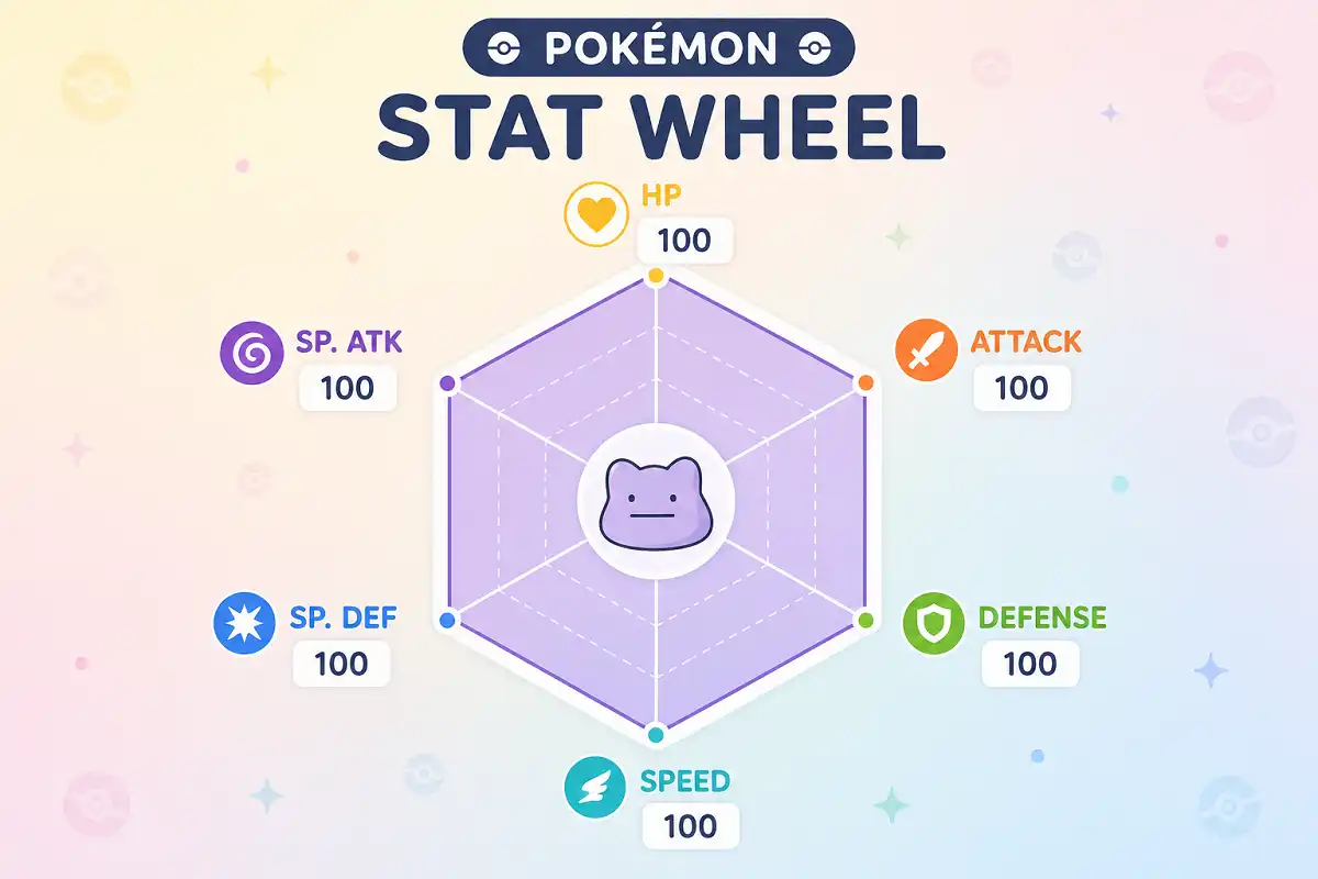 Bashful nature pokemon stat chart showing neutral effects on all stats