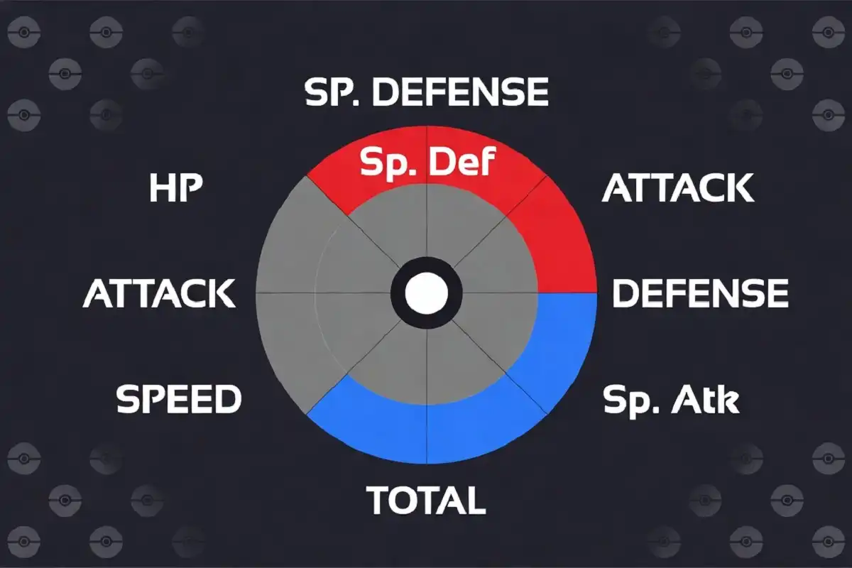Careful nature Pokémon stat chart showing Special Defense boost and Special Attack reduction