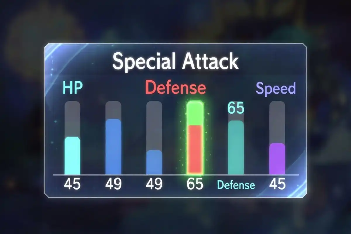 Mild nature pokemon stat chart showing Special Attack boost and Defense drop
