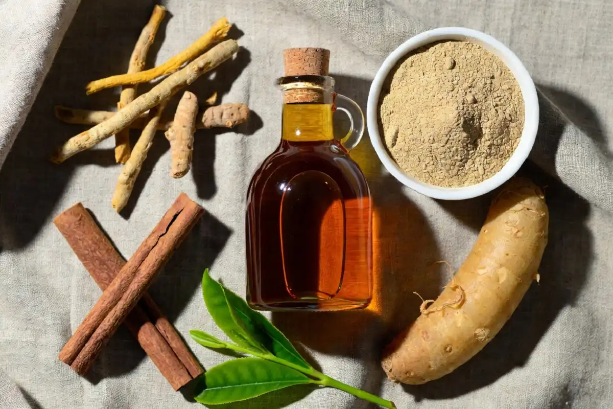 Top Nature Zempic natural ingredients including berberine, psyllium, and ACV
