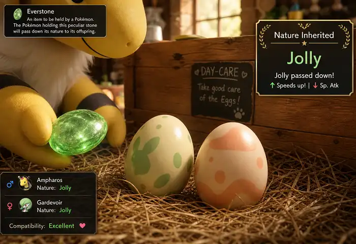 pokemon breeding everstone jolly nature