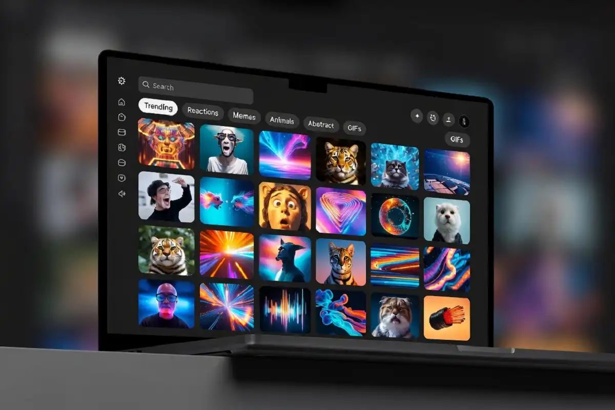 Redgifs platform overview showing animated GIF browsing interface